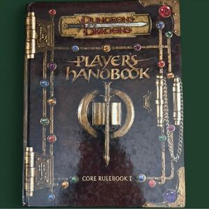 Dungeons & Dragons Player's Handbook - Core Rulebook I (Brown & Gold)